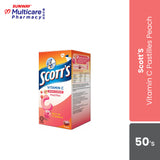 Scotts Vitamin C Pastilles Peach 50S