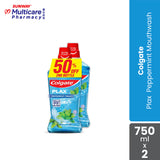 Colgate Plax Peppermint 750Mlx2