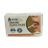 Evin Dental Floss Pick 50'S