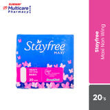 Stayfree Maxi Non Wing 20'S