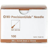 Bd Precisionglide 30G 1/2 305107 100'S Box
