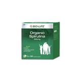 BiO-LiFE Organic Spirulina 500mg 100'Sx2