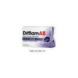DifflamAB Sore Throat Lozenges - Blackcurrant 12's