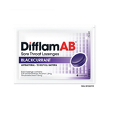 Difflam Ab Sorethroat Lozenges Blackcurrant 6'S