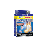 EBENE Bio Ray Massage Socks with Tourmaline (Women) - TWIN PACK