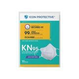 ICON KN95 5PLY WHITE FACE MASK 10'S