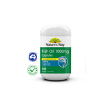 Nature'S Way Odourless Fish Oil 1000Mg (100'S)