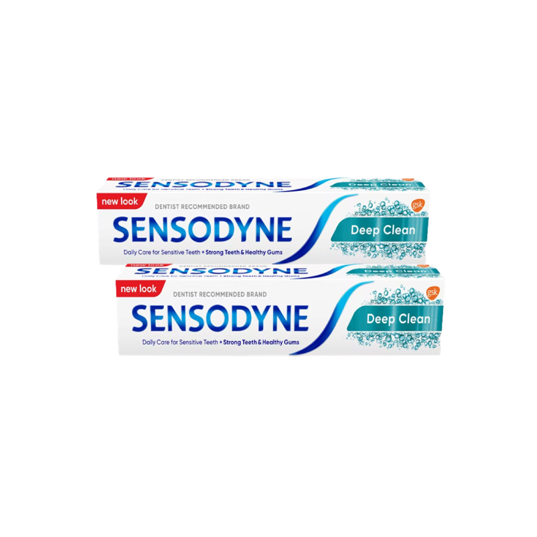 Sensodyne Deep Clean Toothpaste 100Gx2 – Sunway Multicare Pharmacy