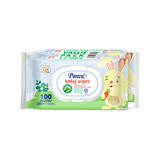 PUREEN BABY WIPES ALOE VERA & VITAMIN E 2X100'S