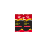 Seven Seas Cod Liver Oil Gold 500'S X 2