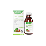 VITAHERB COLD AND COUGH SYRUP PEPPERMINT 120ML