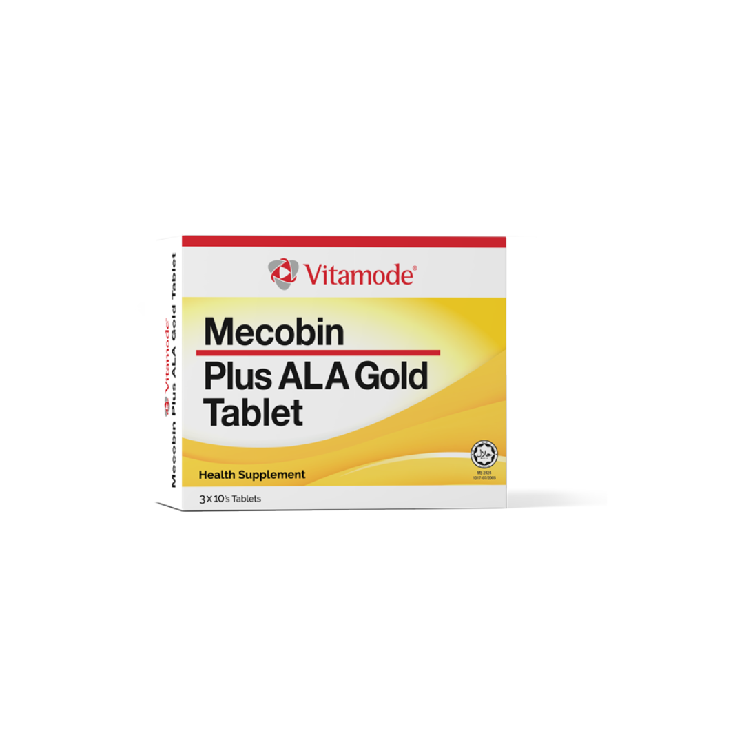Mecobin Table Vitamode Mecobin Plus Ala Gold Tablet 30S – Sunway Multicare Pharmacy