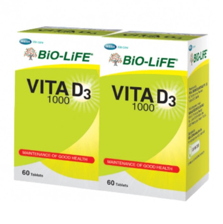 Bio-Life Vit D3 1000Iu 60'Sx2 – Sunway Multicare Pharmacy