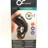 Comfort Knee Support With Gel Pad (M) And Tpe Corrective Gel Pad