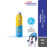 Mentholatum Sunplay Sport Uv Mist Spf50 165Ml
