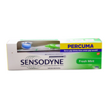 Sensodyne Fresh Mint Toothpaste  Foc Toothbrush