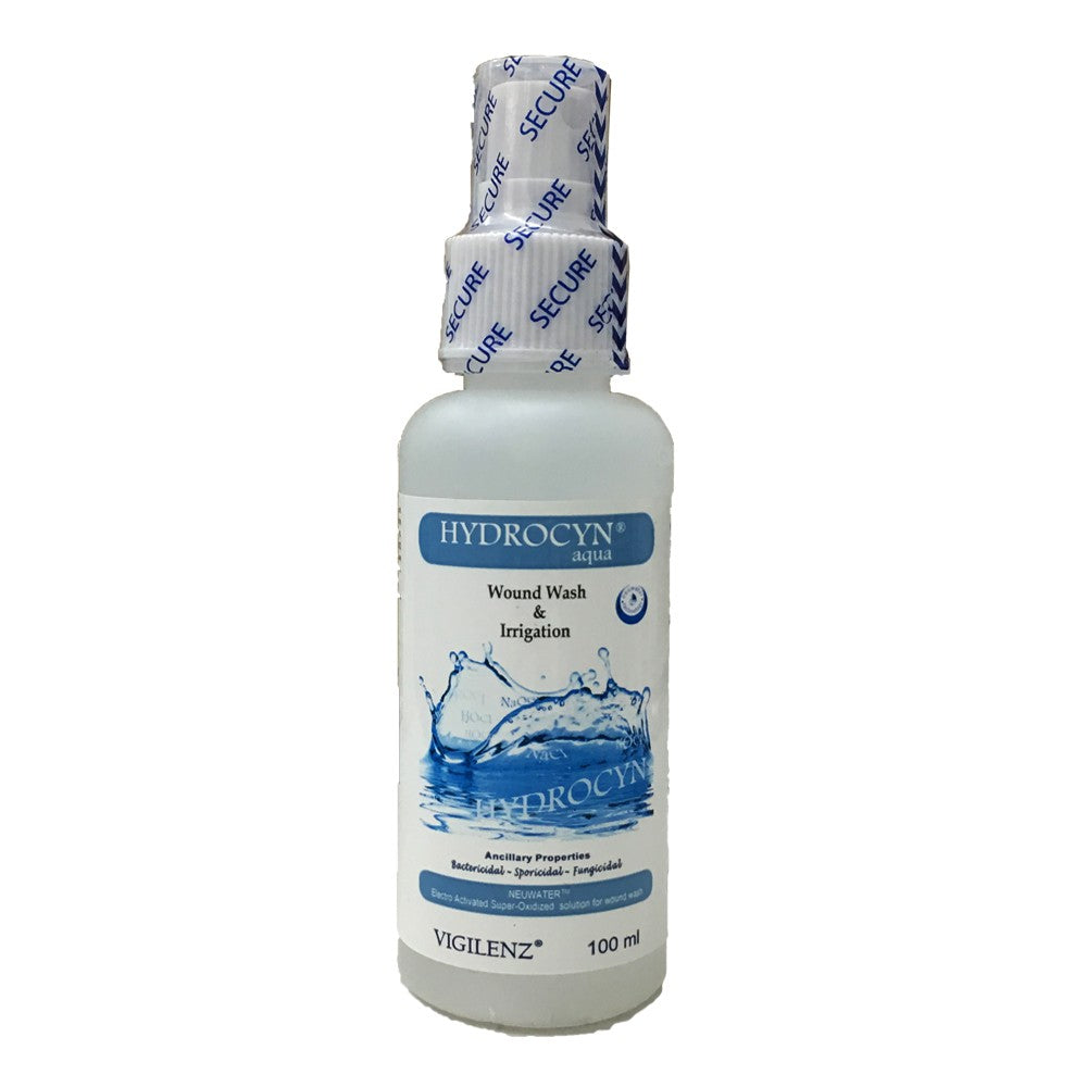 Hydroclean Spray Hydrocyn Aqua Wound Care & Irrigation Spray 100Ml – Sunway Multicare ...