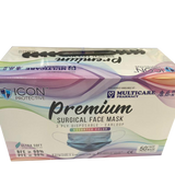 Icon Premium Surgical Face Mask 50'S Box