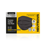 Neutrovis Kids Premium 4-Ply Masks (50'S/Box) Black