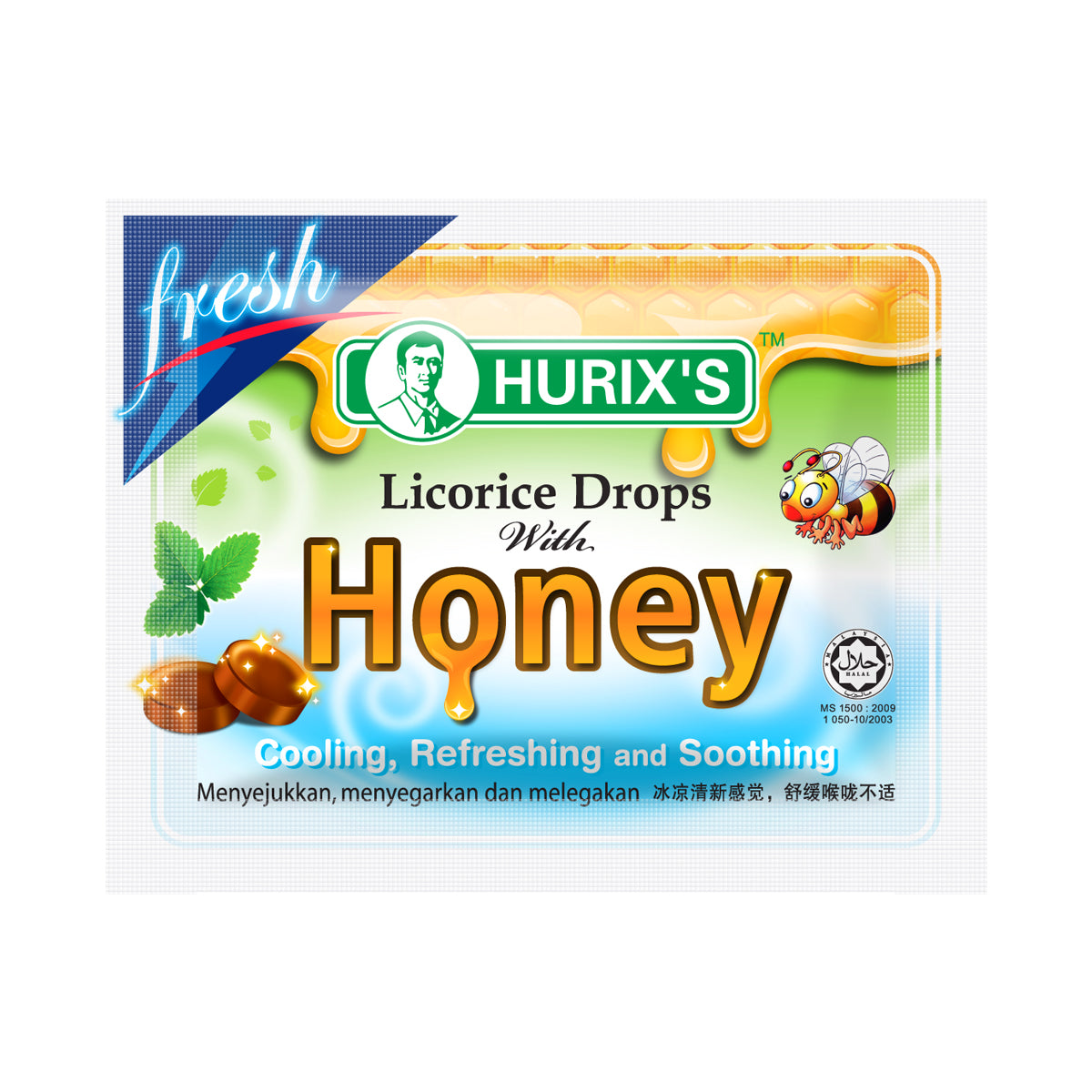 Hurix'S Licorice Drop With Honey 6'S – Sunway Multicare Pharmacy