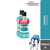 Listerine Cool Mint Mouthwash 750Ml Twin Pack