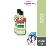 Listerine Green Tea Mouthwash 750Ml Twin Pack
