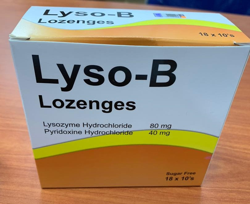 Lysoto Lyso-B Lozenges Tab 10'S Stp – Sunway Multicare Pharmacy
