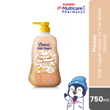 Pureen Kids Yogurt Head To Toe Wash Natural 750Ml