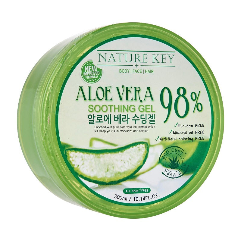 Nature Key Aloe Vera Soothing Gel 98% 300Ml – Sunway Multicare Pharmacy