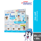 Live-Well Occusharp 30S Twin Pack Free 30S