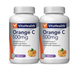 Vitahealth Orange C 500Mg 100S Twin Pack
