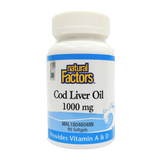 Natural Factor Cod Liver Oil 90'S