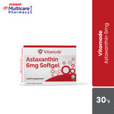 Vitamode Astaxanthin 6Mg 30S