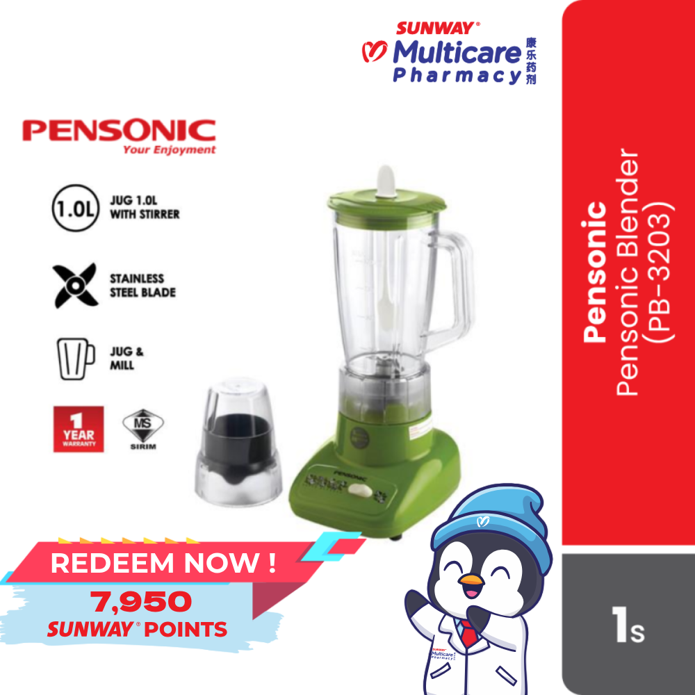 Pensonic Blender (Pb-3203) – Sunway Multicare Pharmacy