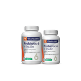 Vitahealth Probiotic 6 + Inulin 60S Plus 30S