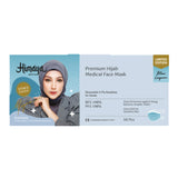 Himaya Premium Hijab Face Mask (Blue Lagoon) 50S