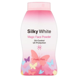 Silky White Magic Face Powder Pretty Pink 50G