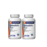 Vitahealth Selenium Vita Plus 100S Twin Pack