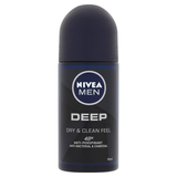 Nivea Men Deodorant  Deep Dry & Clean 50Ml