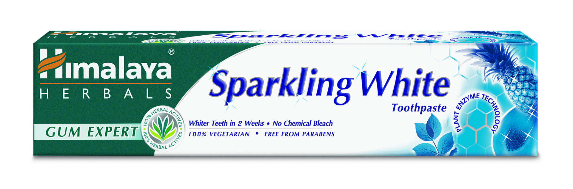 Himalayan Toothpaste Color Code Himalaya Sparkling White Toothpaste 100G – Sunway Multicare Pharmacy