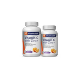 Vitahealth Vitamin C With Zinc+ 60S Plus 30S