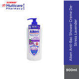 Aiken Anti-Bac Shower Creme De-Stress Lavender 900Ml