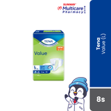 Tena Value (L) 8'S