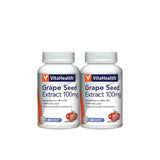 VITAHEALTH GRAPE SEED 100MG 60'Sx2