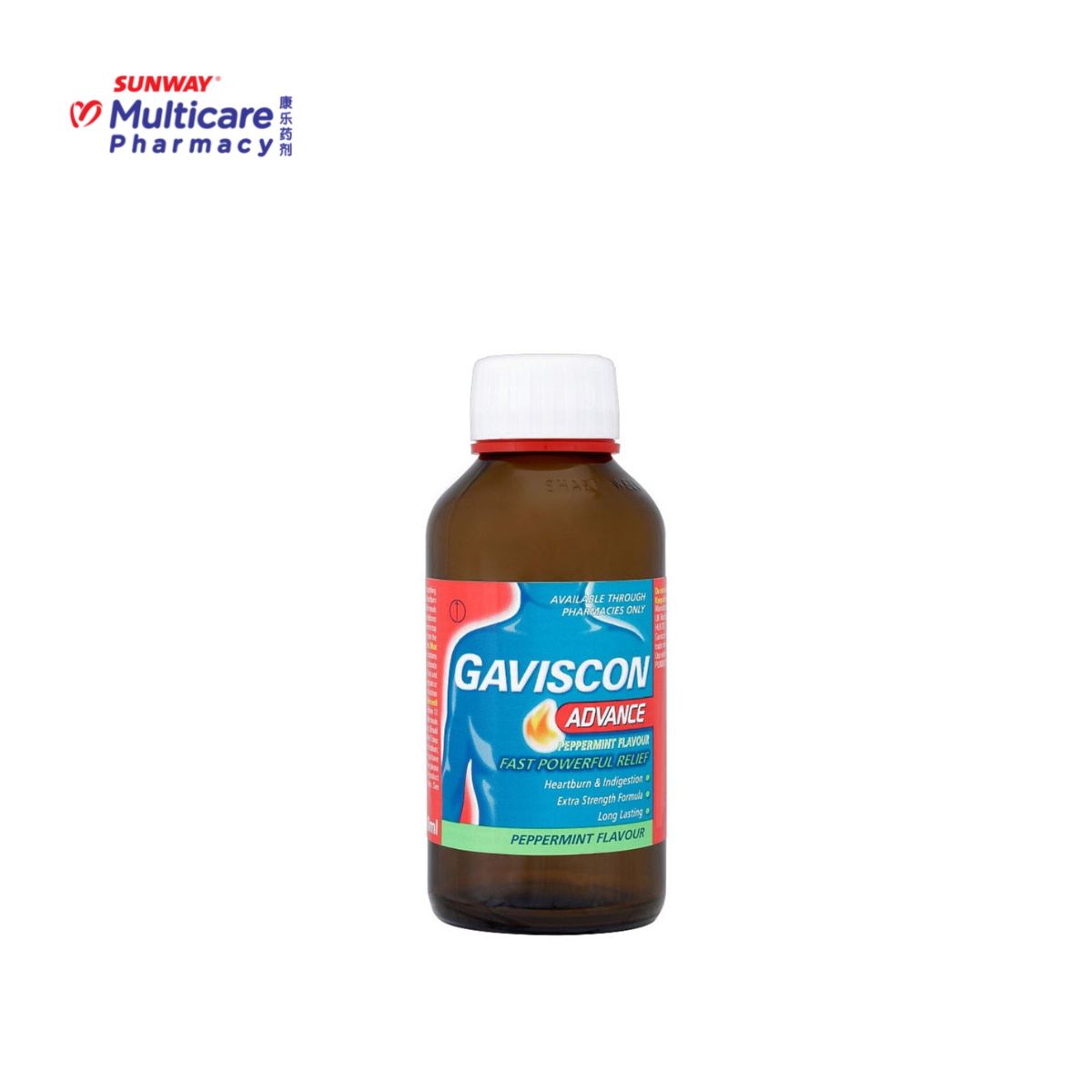 Gaviscon Liquid Advance 150Ml – Sunway Multicare Pharmacy