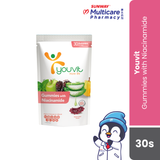 Youvit Beauty Niacinamide Gummies Mulberry Mint 30S