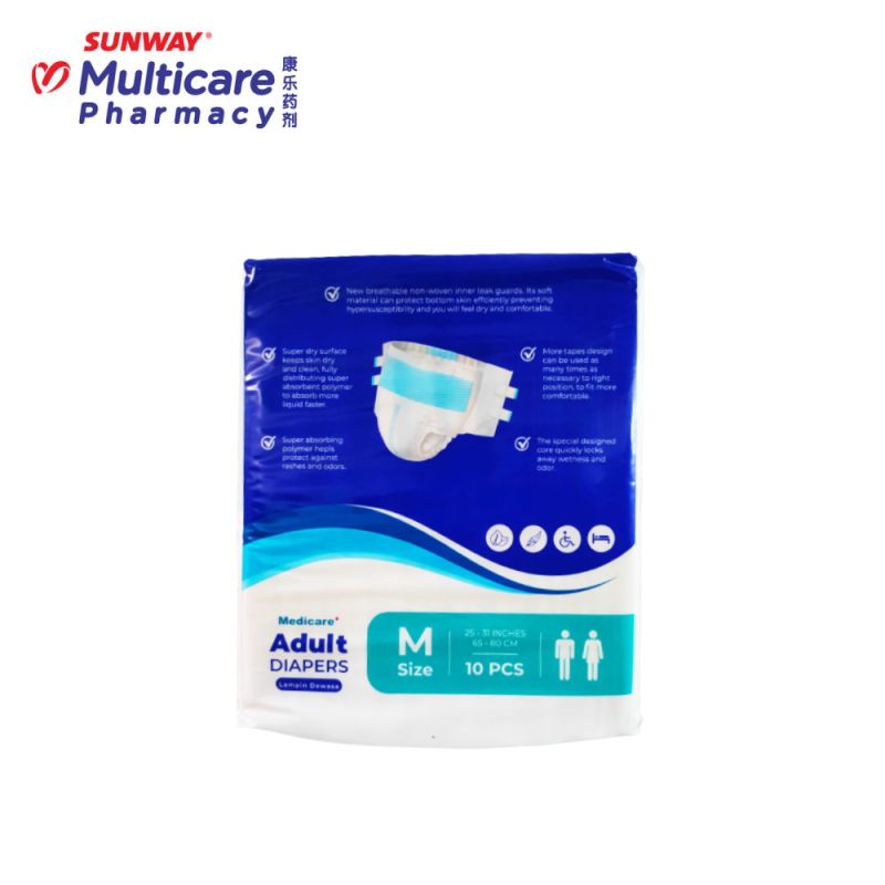 Medicare Adult Diapers M 10s