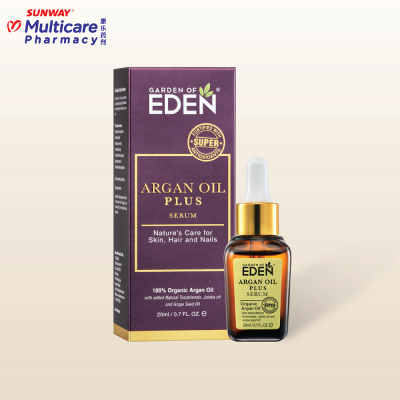 Garden Of Eden Argan Oil Plus Serum 20ml