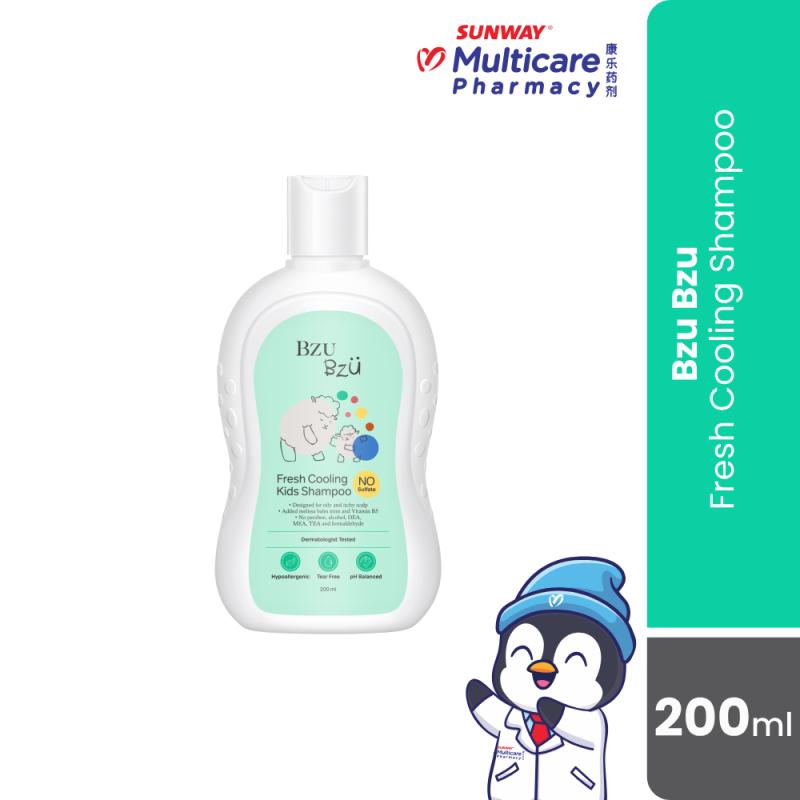 BZU BZU Fresh Cooling Shampoo 200ml