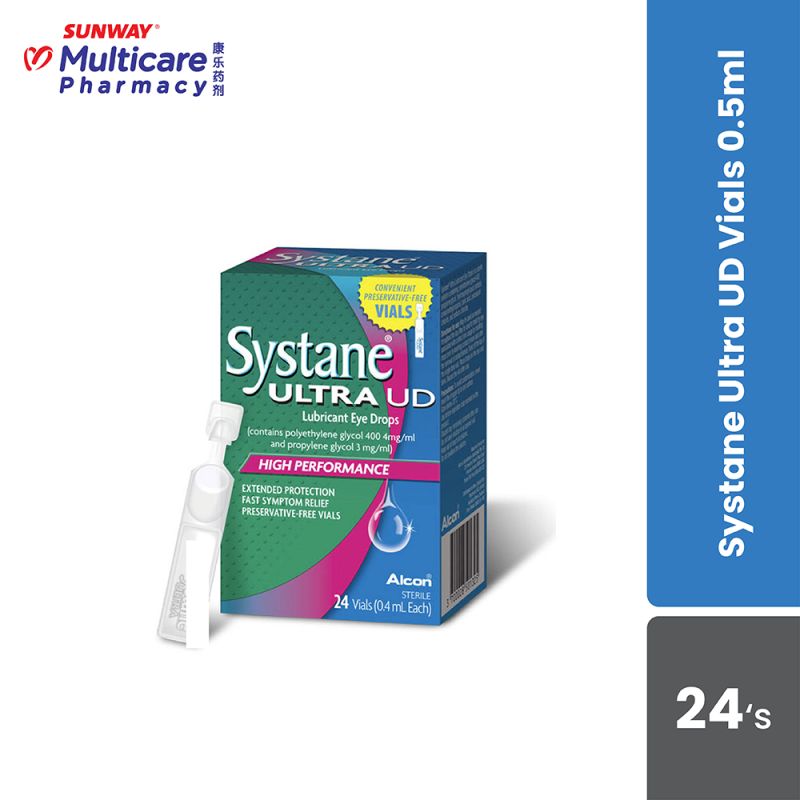 SYSTANE ULTRA UD VIALS 0.5ML 24'S BOX